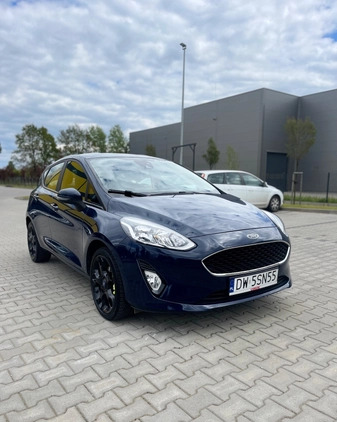 Ford Fiesta cena 42500 przebieg: 82000, rok produkcji 2018 z Wrocław małe 92